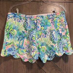 EUC - Lilly Pulitzer Buttercup Knit Shorts - Size 8 - Lilly’s House